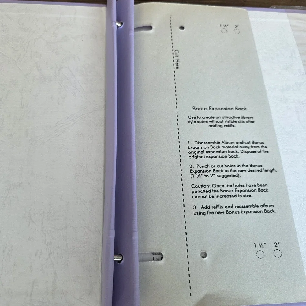 Pioneer Photo Album‎ Lavender Purple 11.5